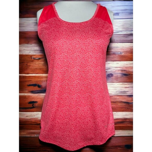 Columbia Omni Shade Pink Sleeveless Racer Back Athletic Polyester top Medium - Picture 2 of 6